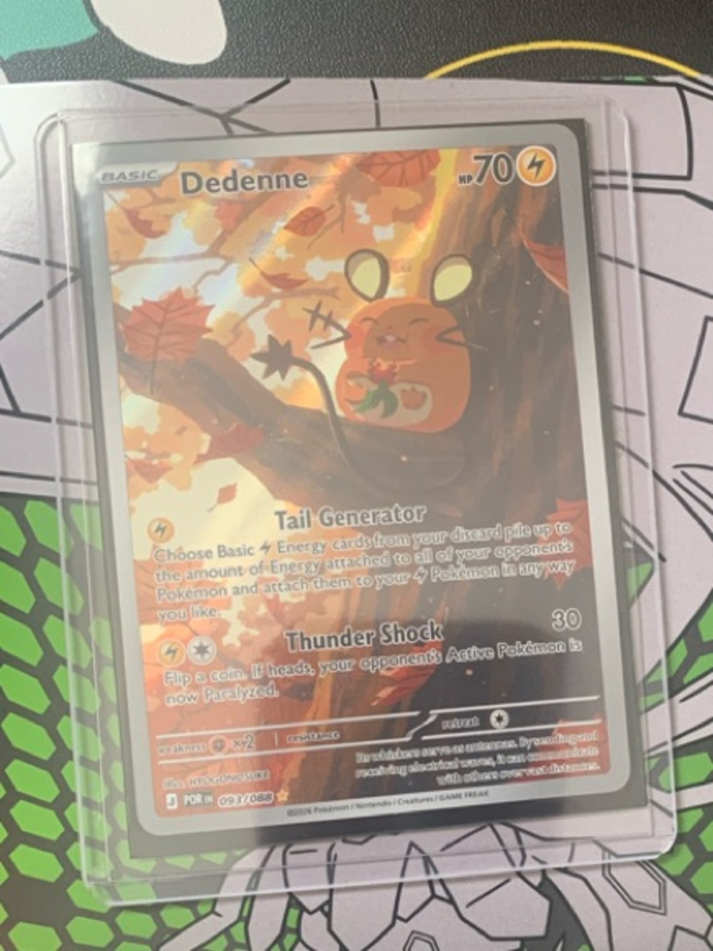 Pokemon Dedenne Illustration Rare